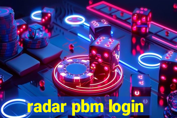 radar pbm login